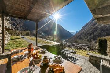 Chalet für 6 Personen, mit Balkon, kinderfreundlich in der Schweiz