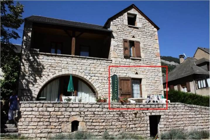 Gîte pour 4 personnes, avec Terrasse et Jardin à Sainte-Enimie