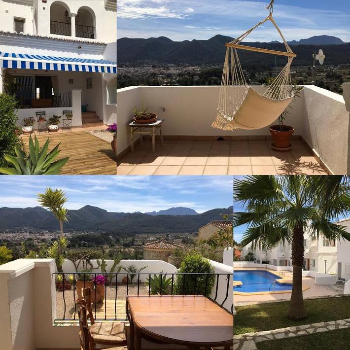 Maison de vacances pour 4 personnes, avec vue ainsi que piscine et jardin - 1