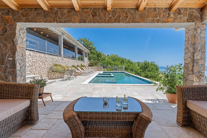 Seaview Villa Granda Lokva in Lokva Rogoznica, Omis-Riviera