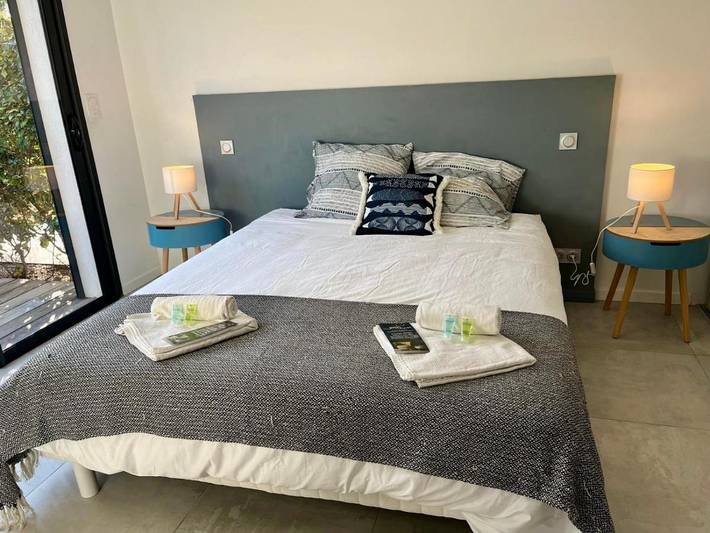 Gîte pour 6 personnes, avec vue et balcon dans Plage La Capte - 2