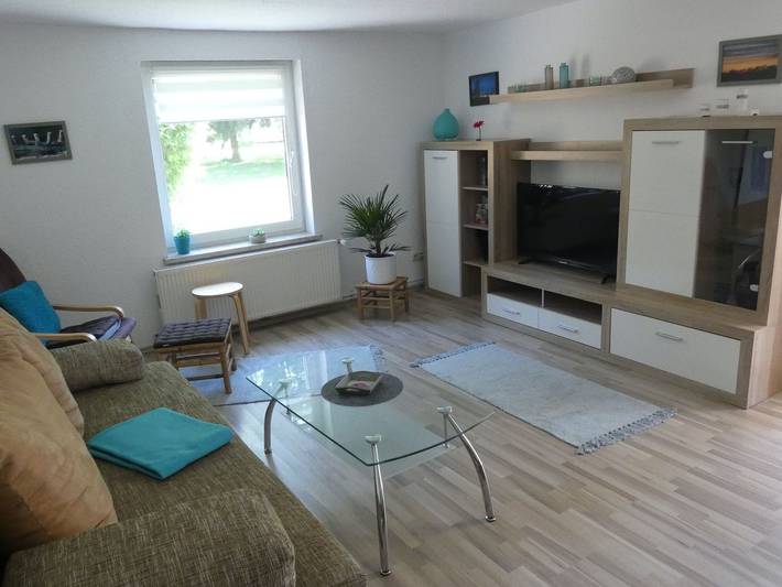 Ferienwohnung für 3 Personen, mit Garten und Terrasse, mit Haustier in Divitz-Spoldershagen