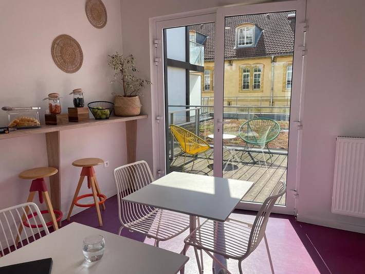 Appart’hôtel pour 2 personnes, avec terrasse, animaux acceptés