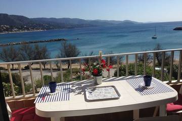Gîte pour 5 personnes, avec balcon dans Port de Bormes les Mimosas