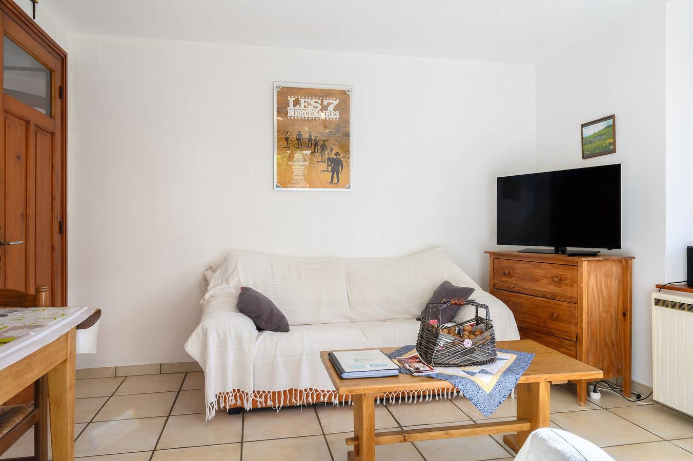 Ganze Wohnung, Apartment „Le Gîte À Mamie“ mit Bergblick, privater Terrasse und Wlan in Orbey, Regionaler Naturpark Belchen der Vogesen