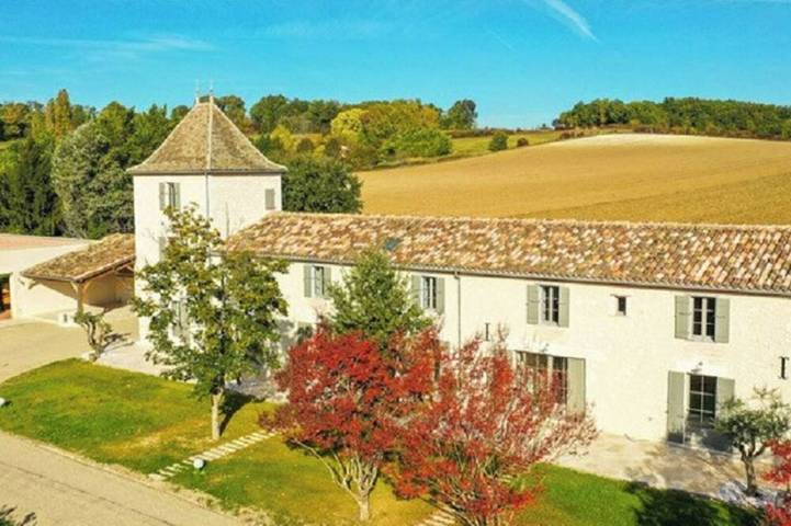Location de vacances pour 8 personnes à Eymet