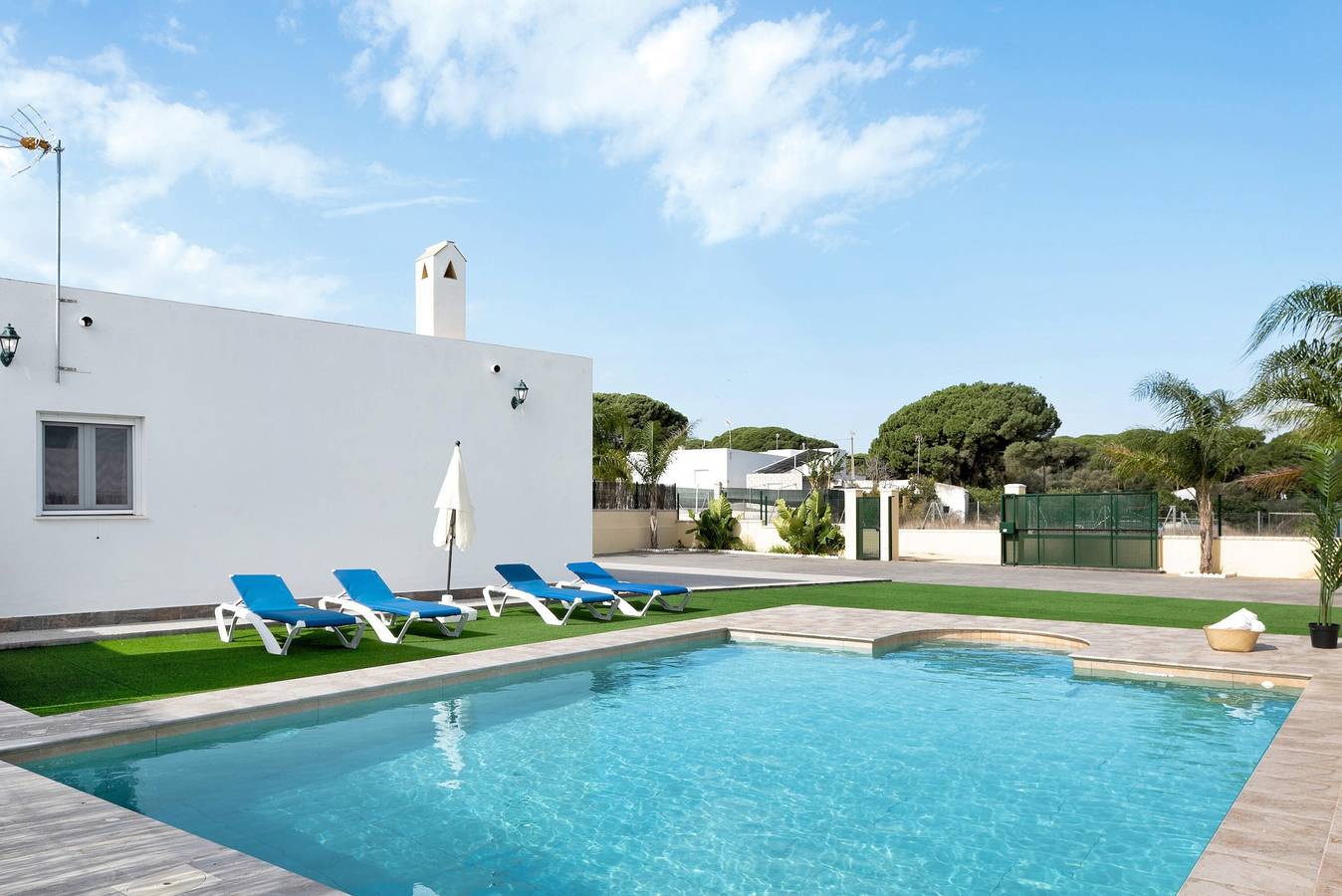 Casa vacanze "Villa Montenmedio - Juande" che accoglie animali domestici in Barbate, Costa de la Luz