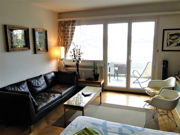 Ferienwohnung für 2 Personen, mit Balkon und Terrasse sowie Seeblick in Lugano - 2
