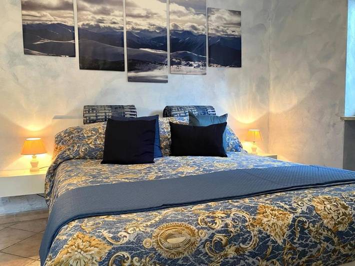 Appartamento per 5 persone, con Balcone e Terrazza nonché Giardino e Panorama a San Mauro Torinese