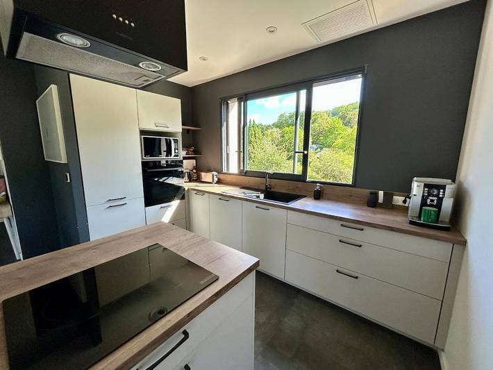 Location de vacances pour 8 personnes, avec piscine ainsi que vue et jardin à Limonest - 3