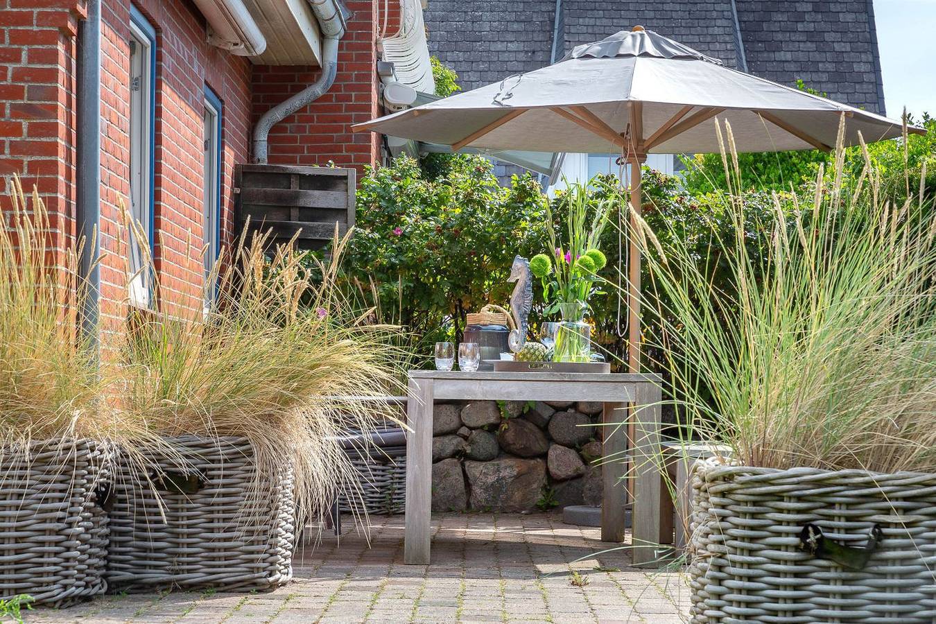 Ganze Wohnung, To Huus - Moderne 2 Zimmerwohnung mit Terrasse in Westerland, Sylt (Gemeinde)