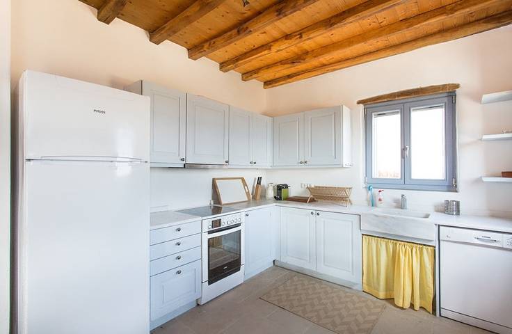 Location de vacances pour 6 personnes, avec vue sur l’océan ainsi que jardin et piscine dans Sérifos - 2