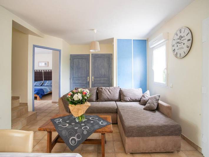 Maison de vacances pour 2 personnes, avec jardin ainsi que piscine et terrasse