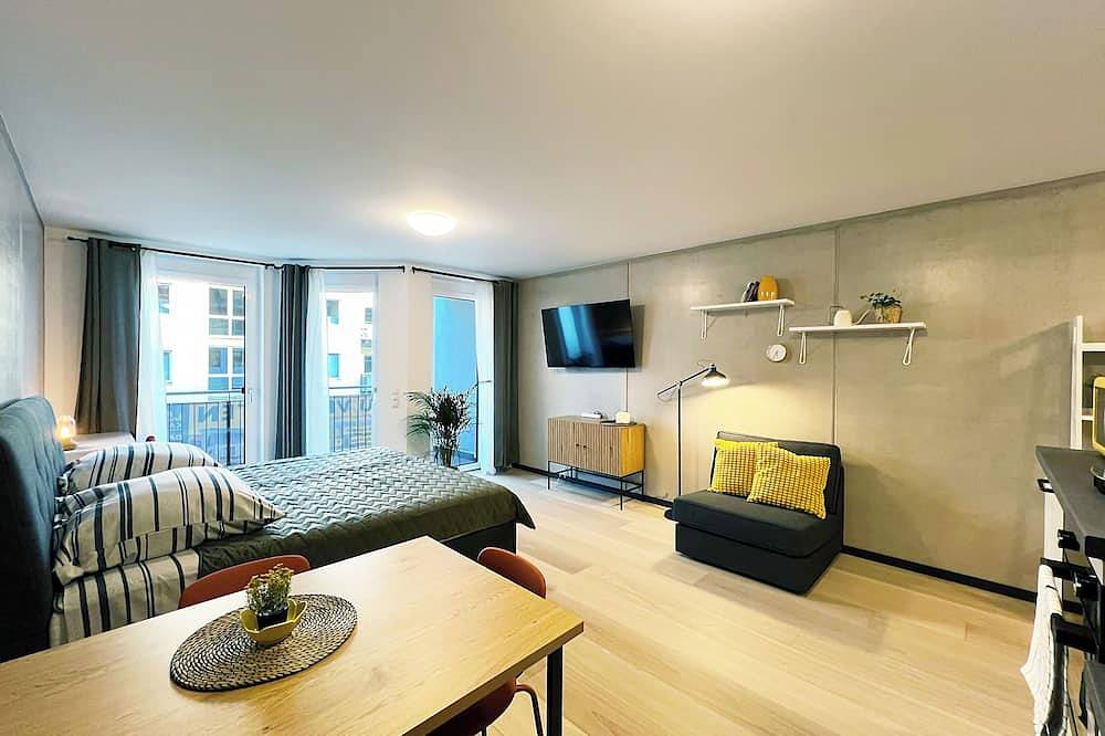 Entire apartment, Bonquartier | Design apartment with balcony, parking space + charging station in Wachtberg, Rhein-Sieg-Kreis