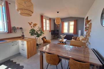 Gîte pour 2 personnes, avec jacuzzi à Oingt