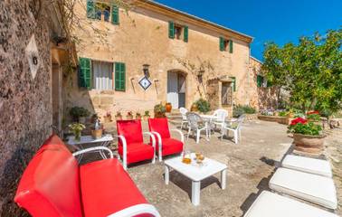 Finca in Petra (Mallorca), Mallorca Inselmitte für 10 