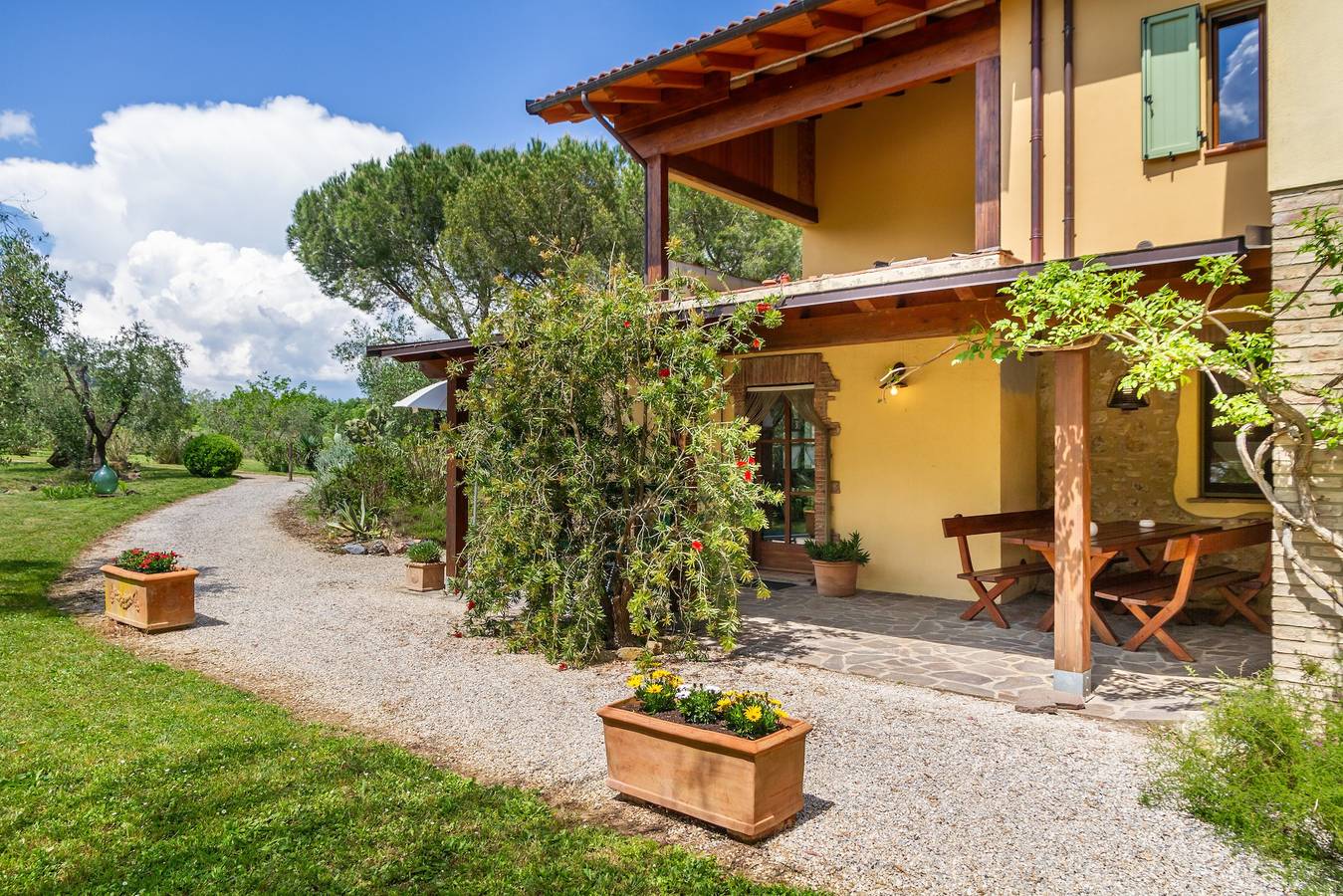Ganze Wohnung, Ferienwohnung "Casa Le Basse - Vetulonia" mit Privatterrasse, Gemeinschaftsgarten und Wlan in Gavorrano, Grosseto Provinz