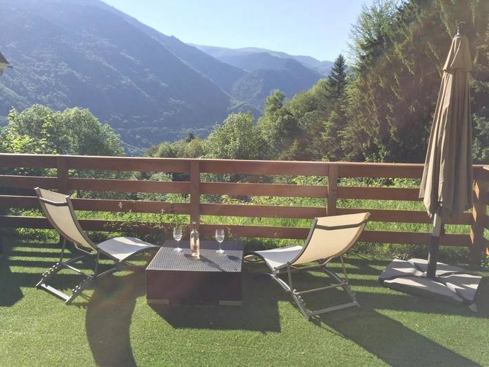 Gîte pour 10 personnes, avec terrasse et vue à Bordères-Louron - 4