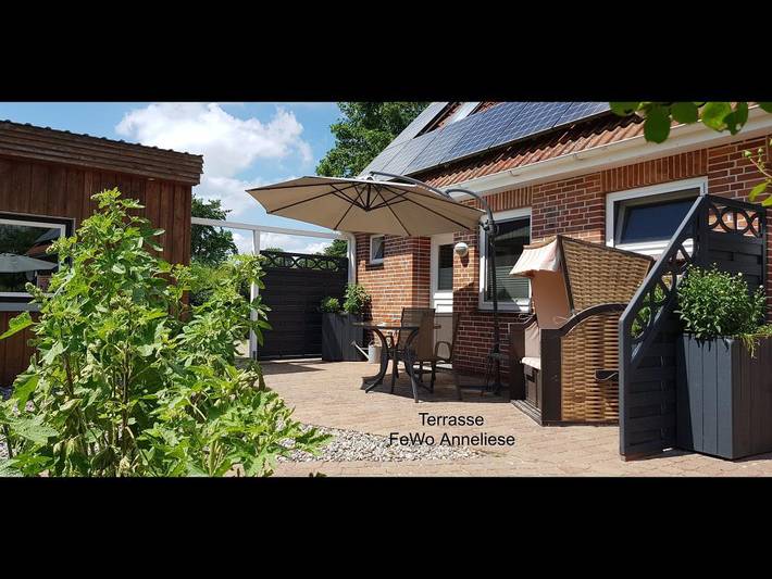 Ferienhaus für 4 Personen, mit Terrasse und Sauna in Ulsnis
