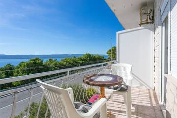 Ferienwohnung für 3 Personen, mit Balkon/Terrasse und Balkon in Split-Dalmatien