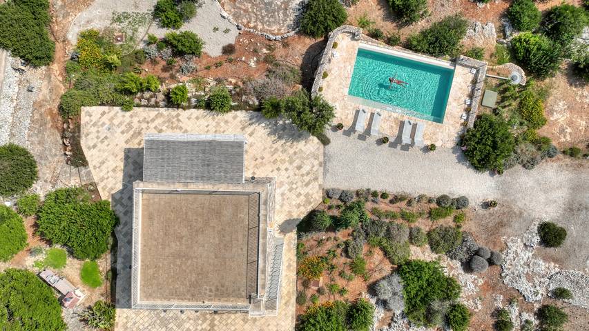 Villa mit pool für 6 Personen, mit Garten und Terrasse im Salento - 3