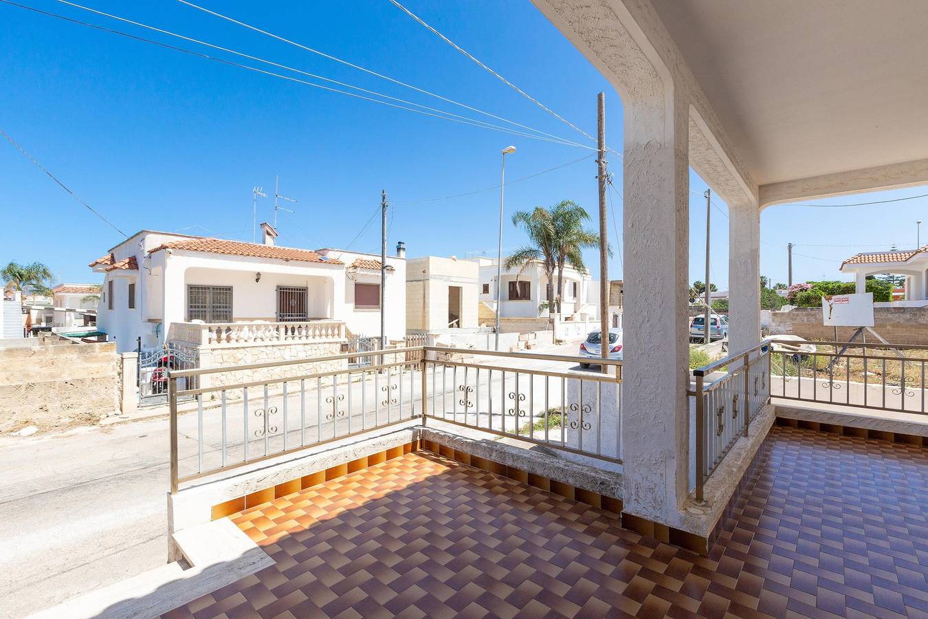 Gästehaus für 9 Personen mit Balkon in Taviano, Golf von Tarent