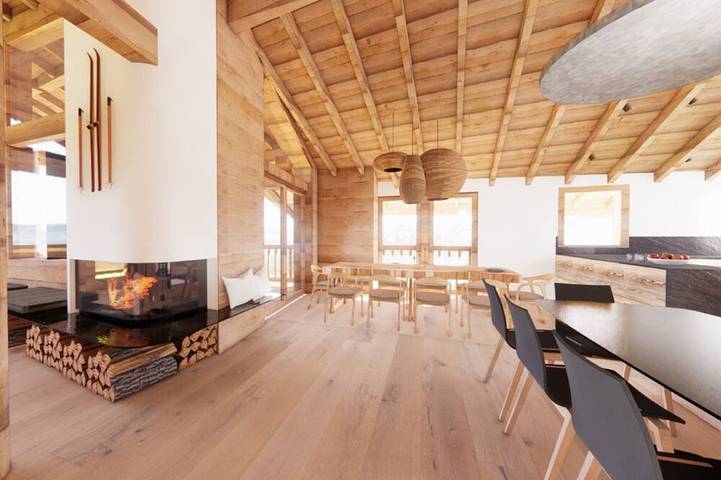 Maison pour 16 personnes, avec piscine et sauna dans Vars (station de ski)
