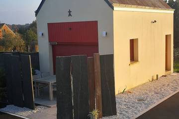 Gîte pour 4 personnes, avec jardin et terrasse à Férel