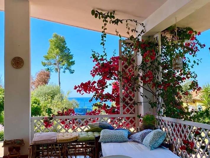 Villa per 6 persone, con Terrazza e Giardino nonché Panorama a Gaeta