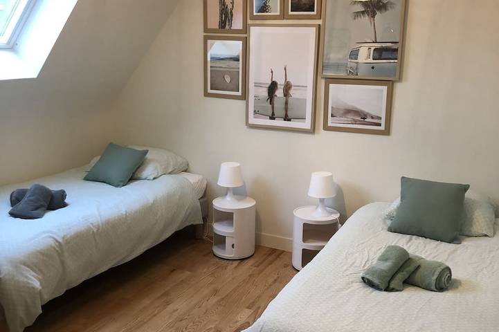 Location de vacances pour 8 personnes, avec terrasse et jardin dans Plage Pors-Meur - 4