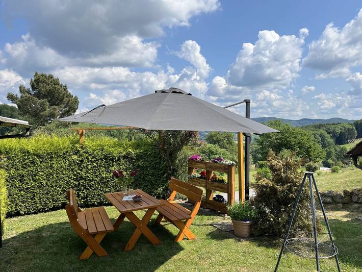 Ferienwohnung für 4 Personen, mit Terrasse und Garten in Reichelsheim