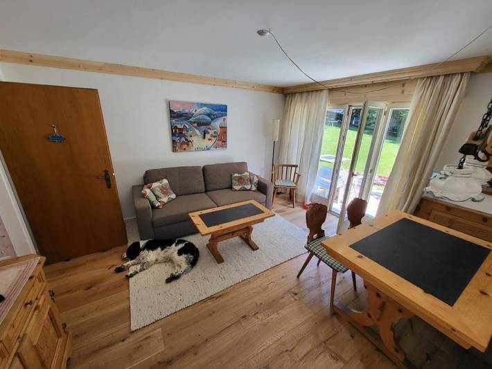 Ferienwohnung für 4 Personen, mit Balkon und Terrasse sowie Garten in Pontresina - 2