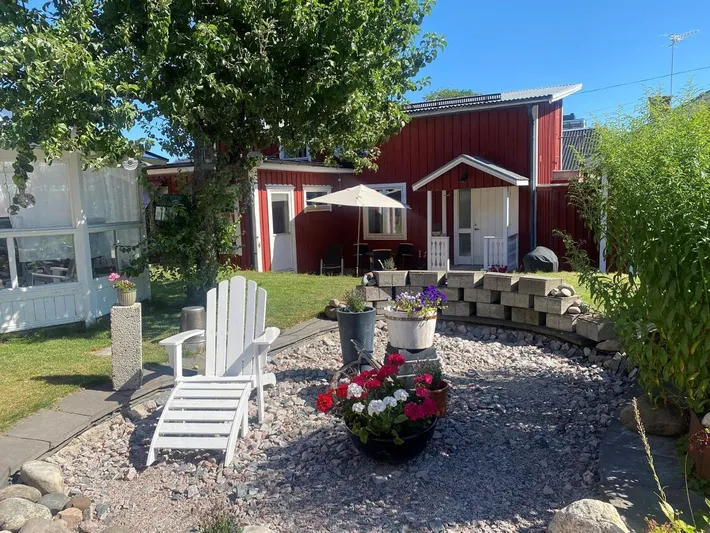 Ferienhaus für 3 Personen, mit Garten und Ausblick - 1