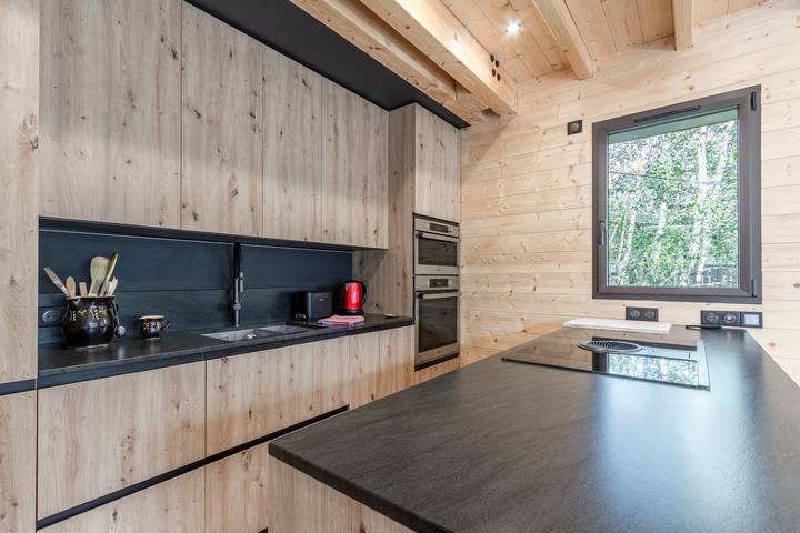 Chalet soljanel, Adossé à la forêt, Face au Mont-B in Chamonix-Mont-Blanc, Région de Bonneville