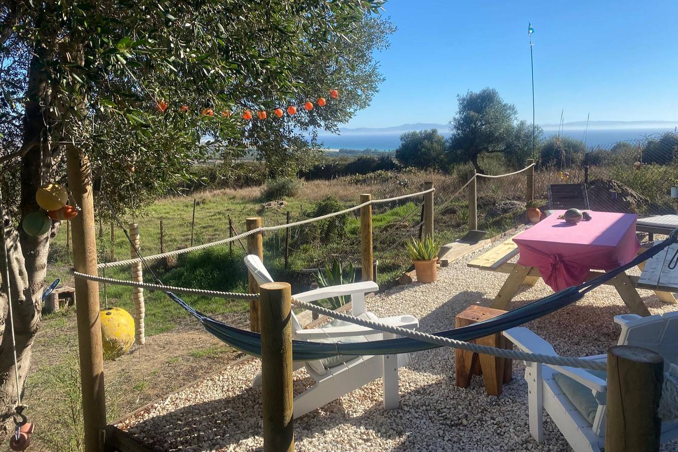Tarifa Cabin with Panoramic Sea Views in Tarifa, Parque natural de Los Alcornocales