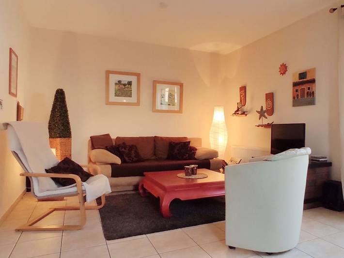 Ferienhaus für 4 Personen, mit Terrasse und Garten