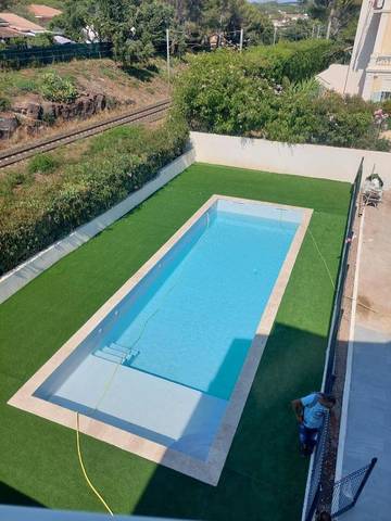 Gîte pour 2 personnes, avec piscine et jardin dans Plage du Val Fleuri