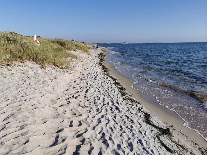 Helles Strandhaus in Humble, Langeland
