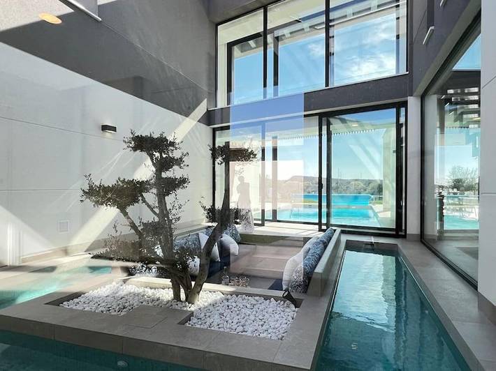 Chalet para 8 personas, con jardín además de vistas y piscina en Huerta de Murcia - 4