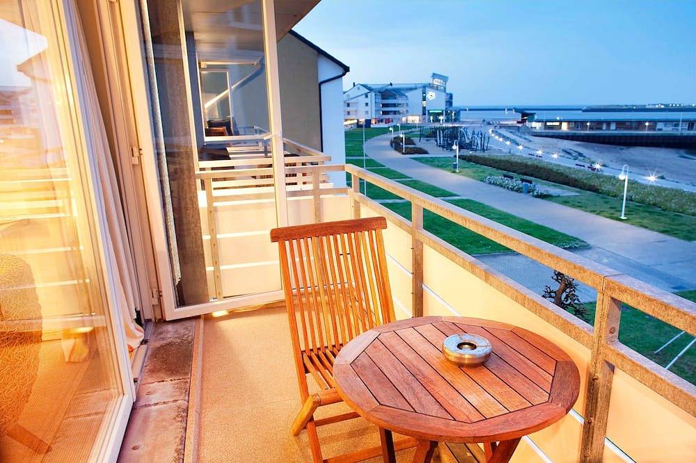 Doppelzimmer zur Seeseite mit Balkon/terrasse - Hotel Rickmers Insulaner in Helgoland