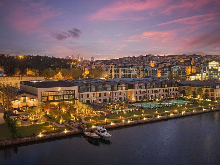 Hotel für 3 Personen, mit Whirlpool und Pool sowie Sauna und Garten in der Türkei