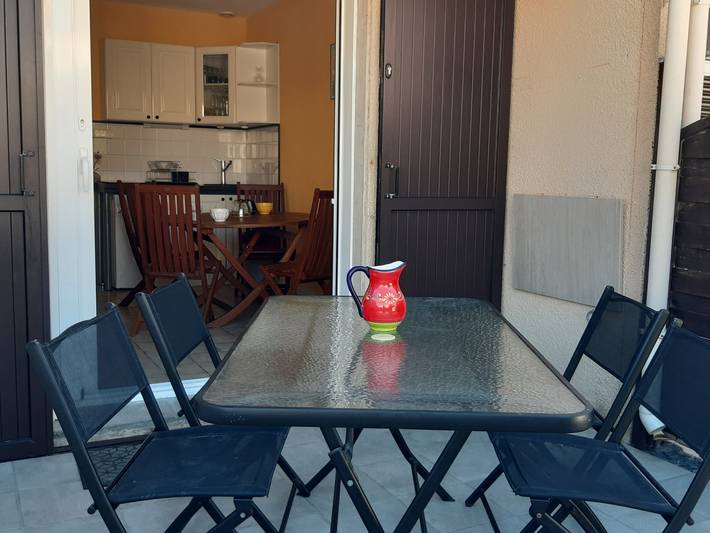Studio pour 3 personnes, avec terrasse dans Port Leucate