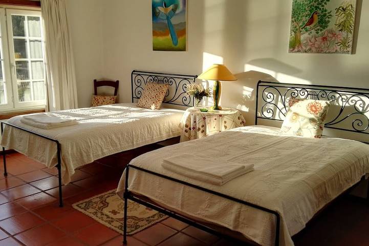 Location de vacances pour 7 personnes, avec balcon et jardin dans São Lourenço do Douro - 3