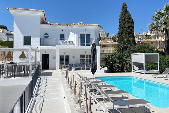Villa for 12 people, with garden in La Cala de Mijas
