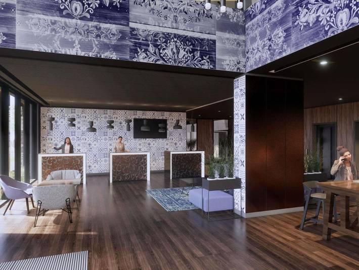 Hotel dla 4 osób, z basen i widok oraz balkon, zwierzęta dozwolone w Sybin