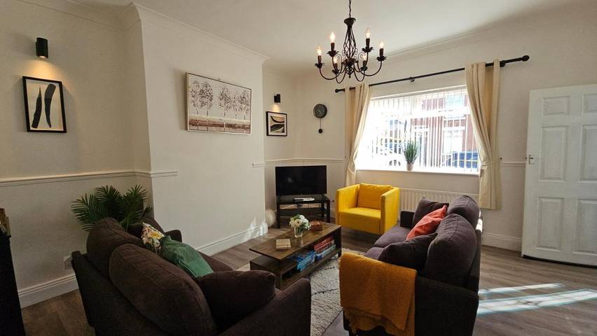 Appartement de vacances pour 4 personnes, avec vue et jardin