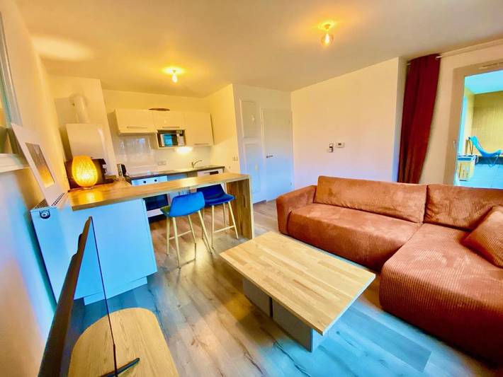 Holiday apartment for 4 people, with lake view and balcony as well as view - 1