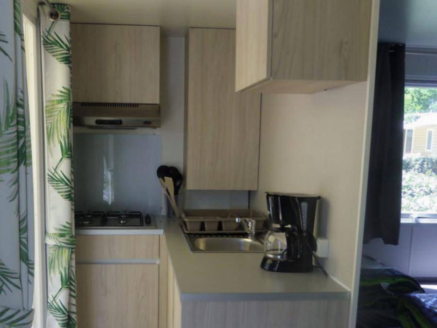 Camping Intercommunal de la Durance - Mobilheim 4 personen - Evo 24 Klima in Cavaillon, Regionaler Naturpark Luberon