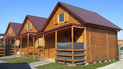 Bungalow für 6 Personen, mit Terrasse in Międzyzdroje