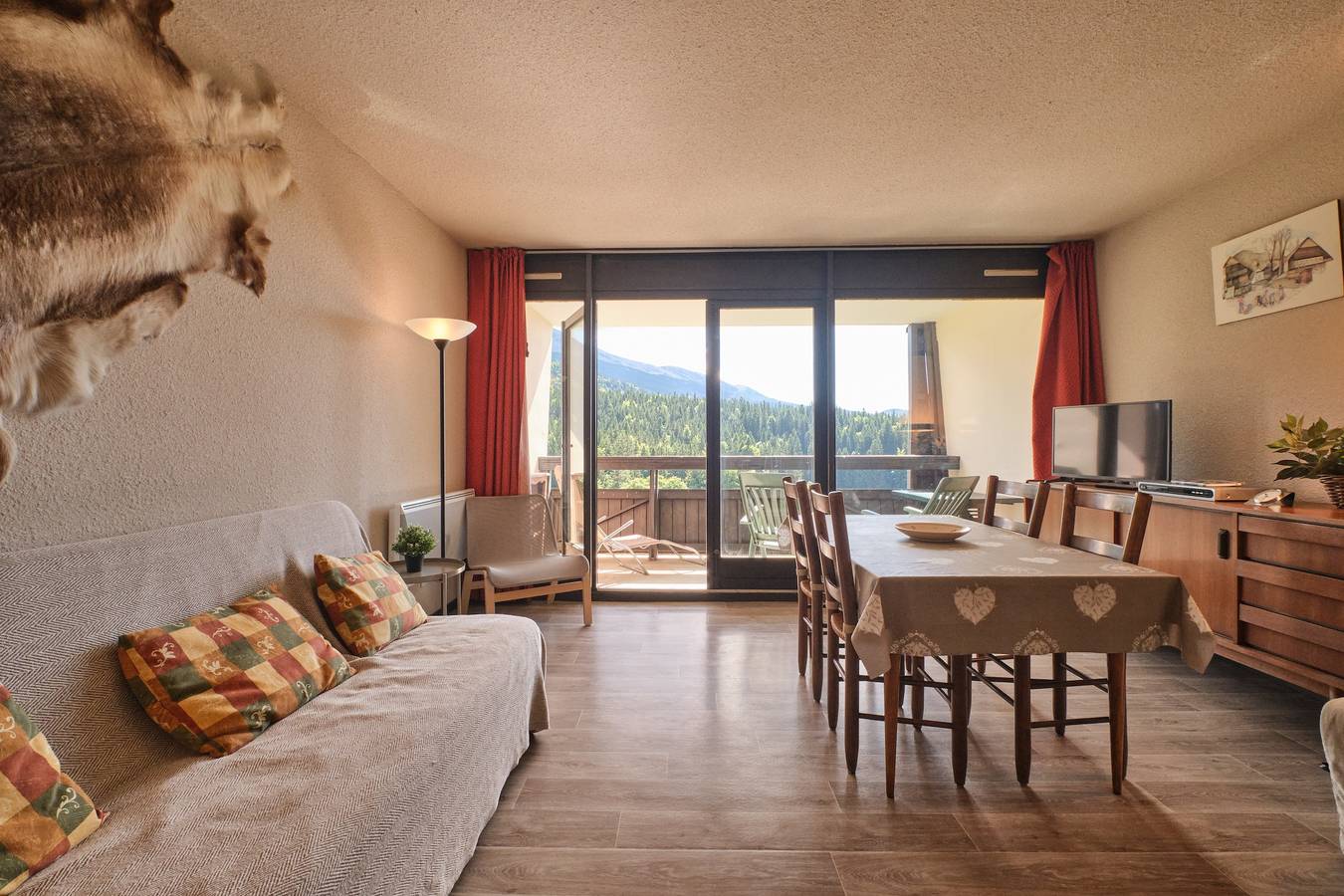 Appartement entier, Appartement 'Cosy and Nice View On Mountains' avec vue sur les montagnes et terrasse privée in Villard-de-Lans, Parc naturel régional du Vercors